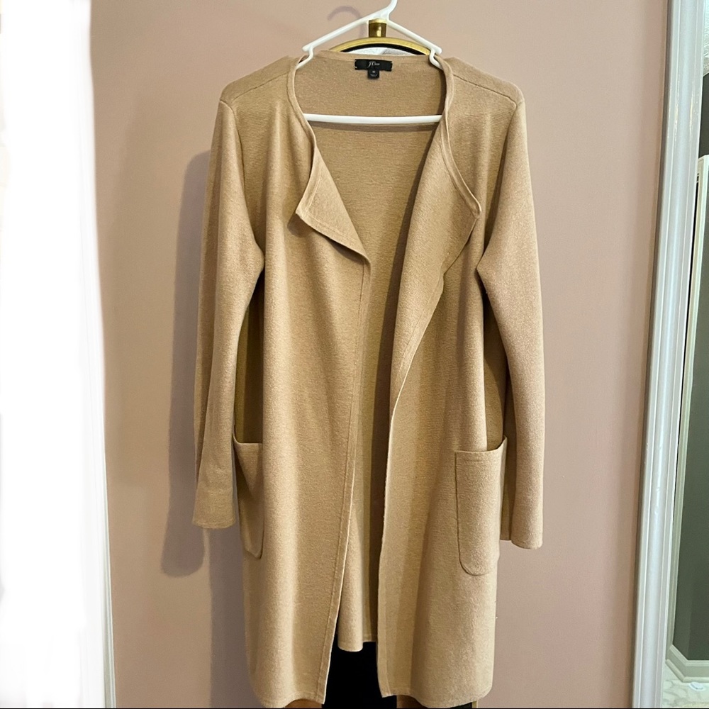 J. Crew Juliette Collarless Sweater-blazer